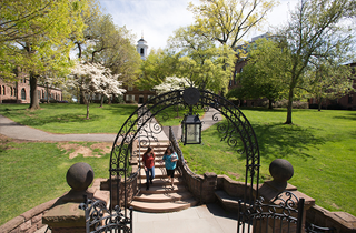 gates at Old Queens 